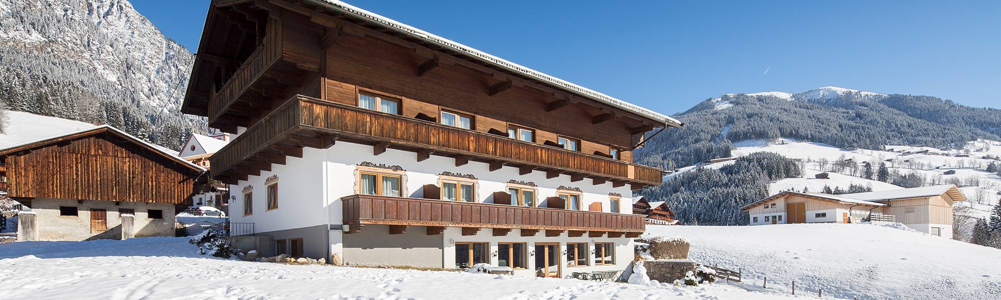 Bischofer Alpbach Hotel Haus Andreas Klara Rossstall